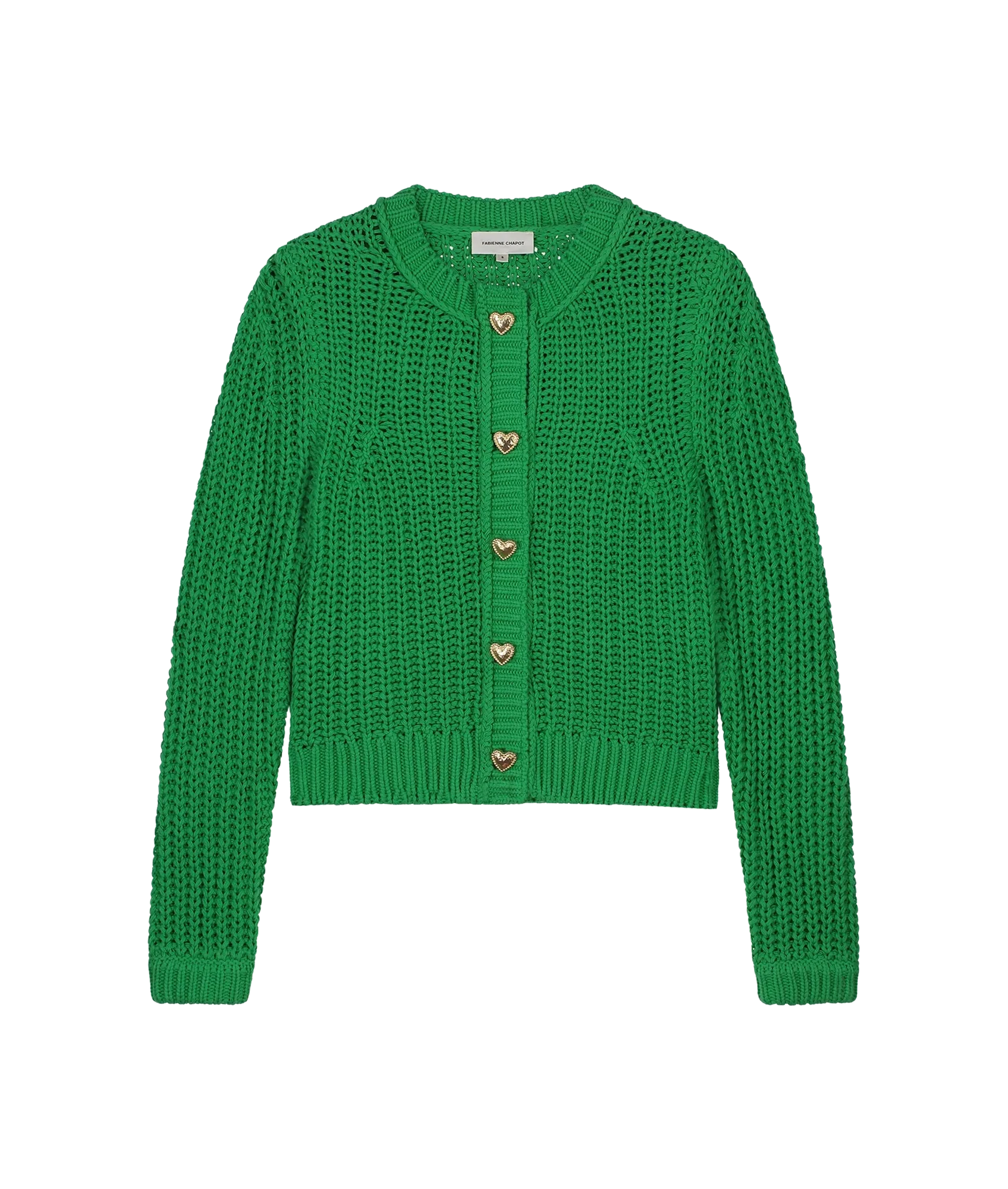 Sun Cardigan - Green Glimmer