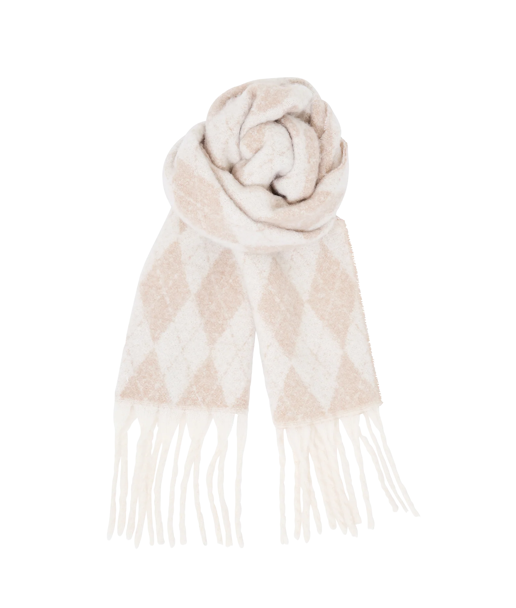 Supersoft Diamond Check Scarf