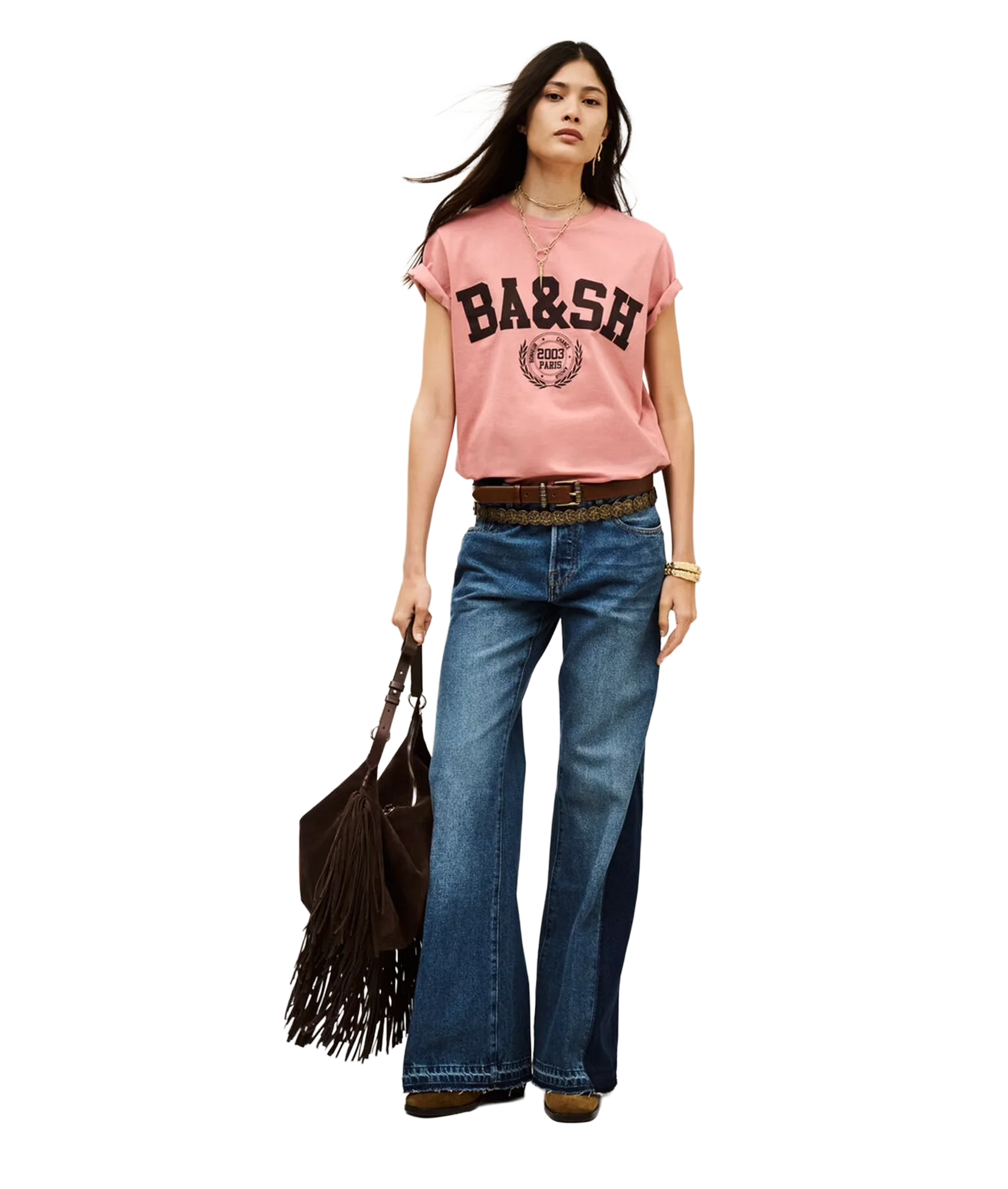 T-Shirt Ioni - Rose - Image 2