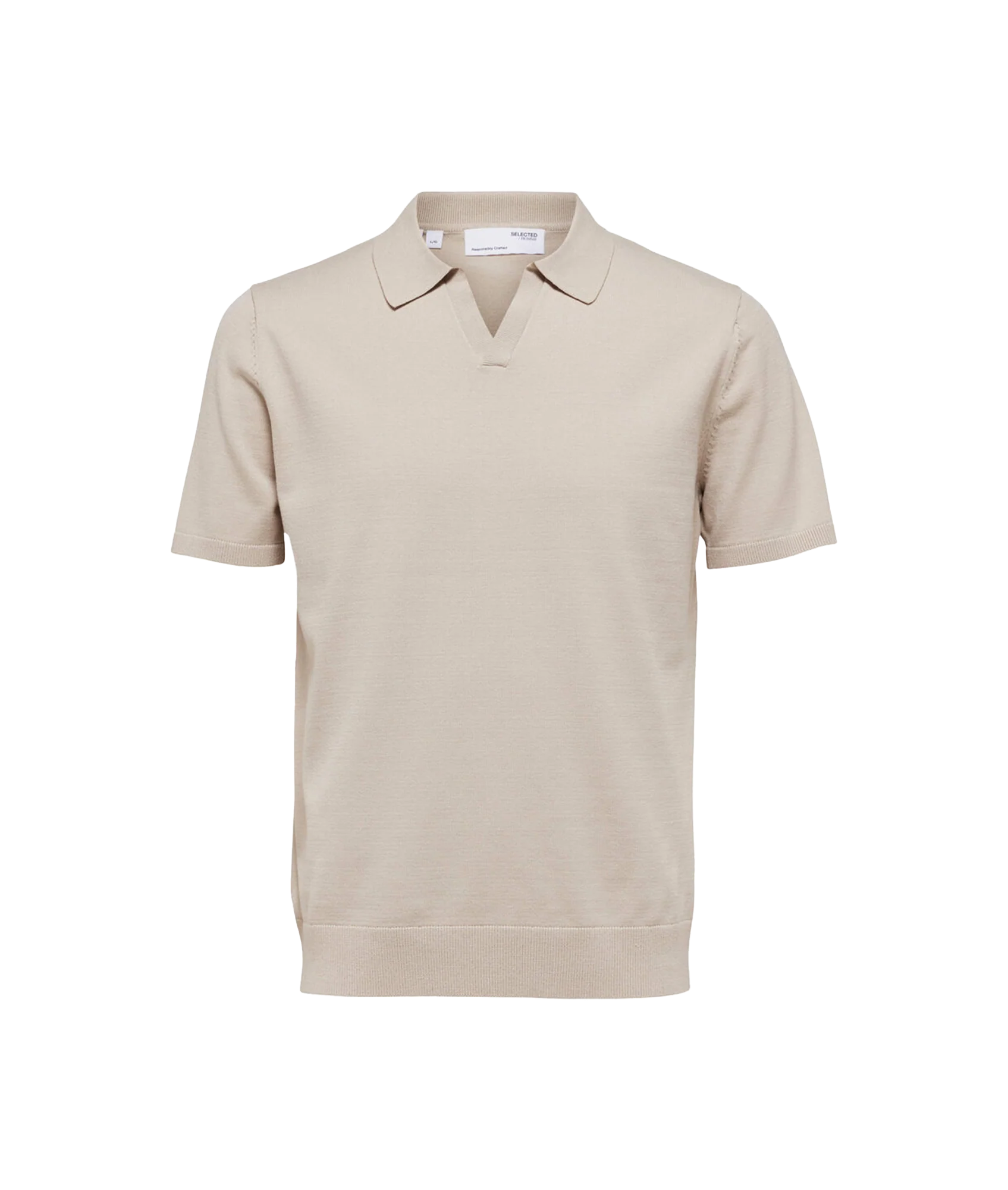 Teller Knit Polo - Cream