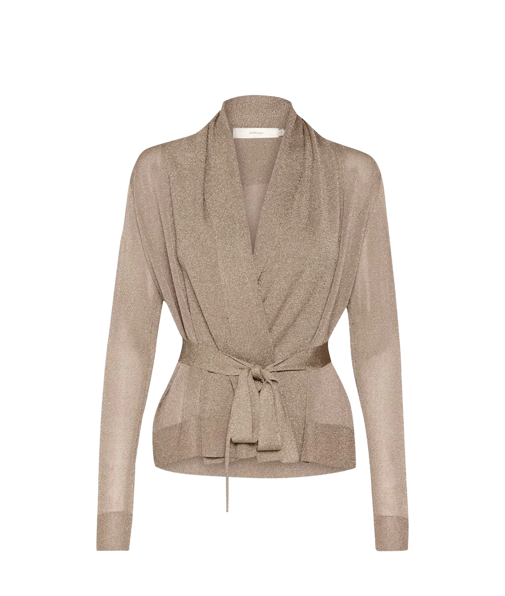 Thaniiw Short Cardigan - Dull Gold