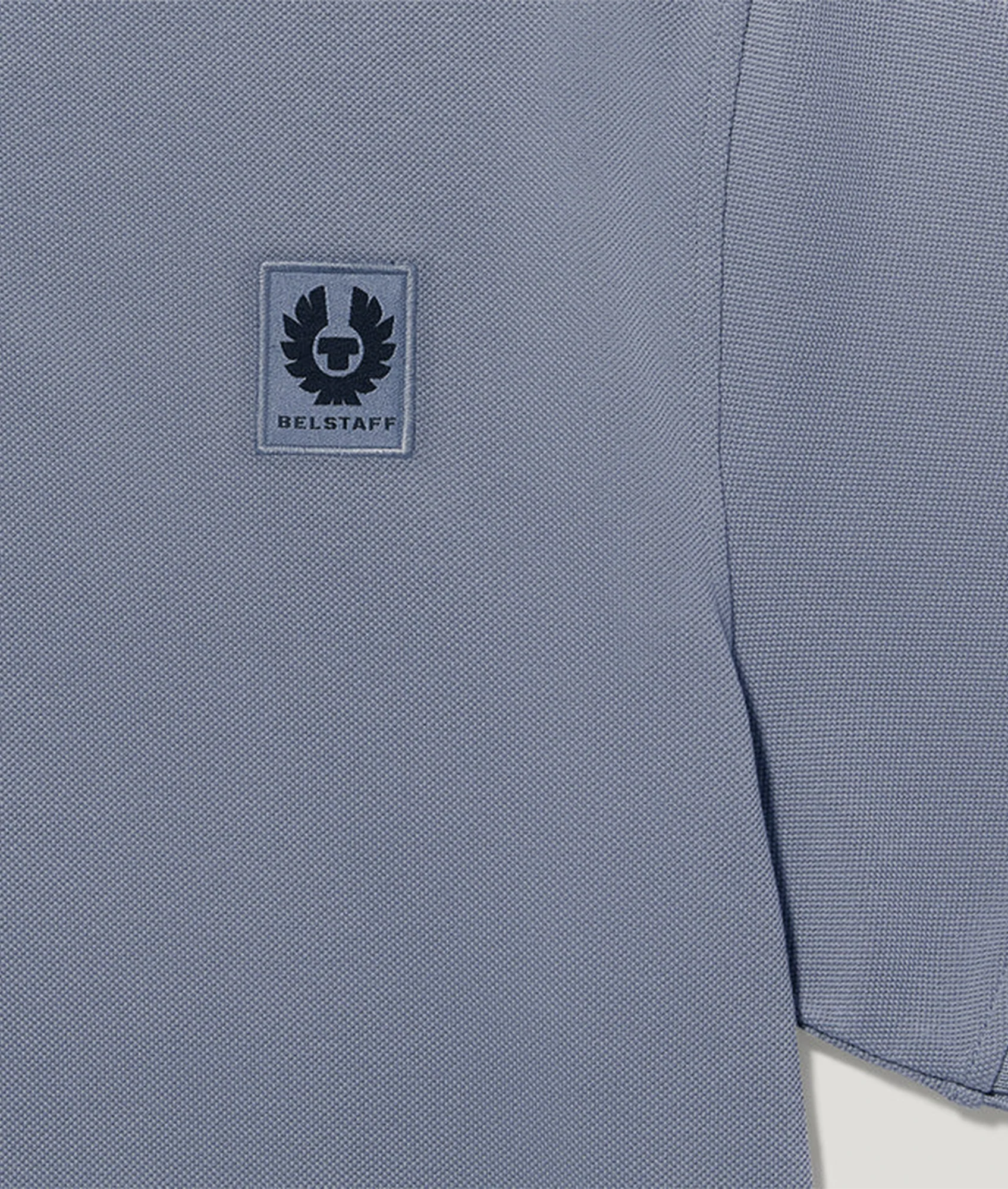 Tipped Polo - Blue - Image 5