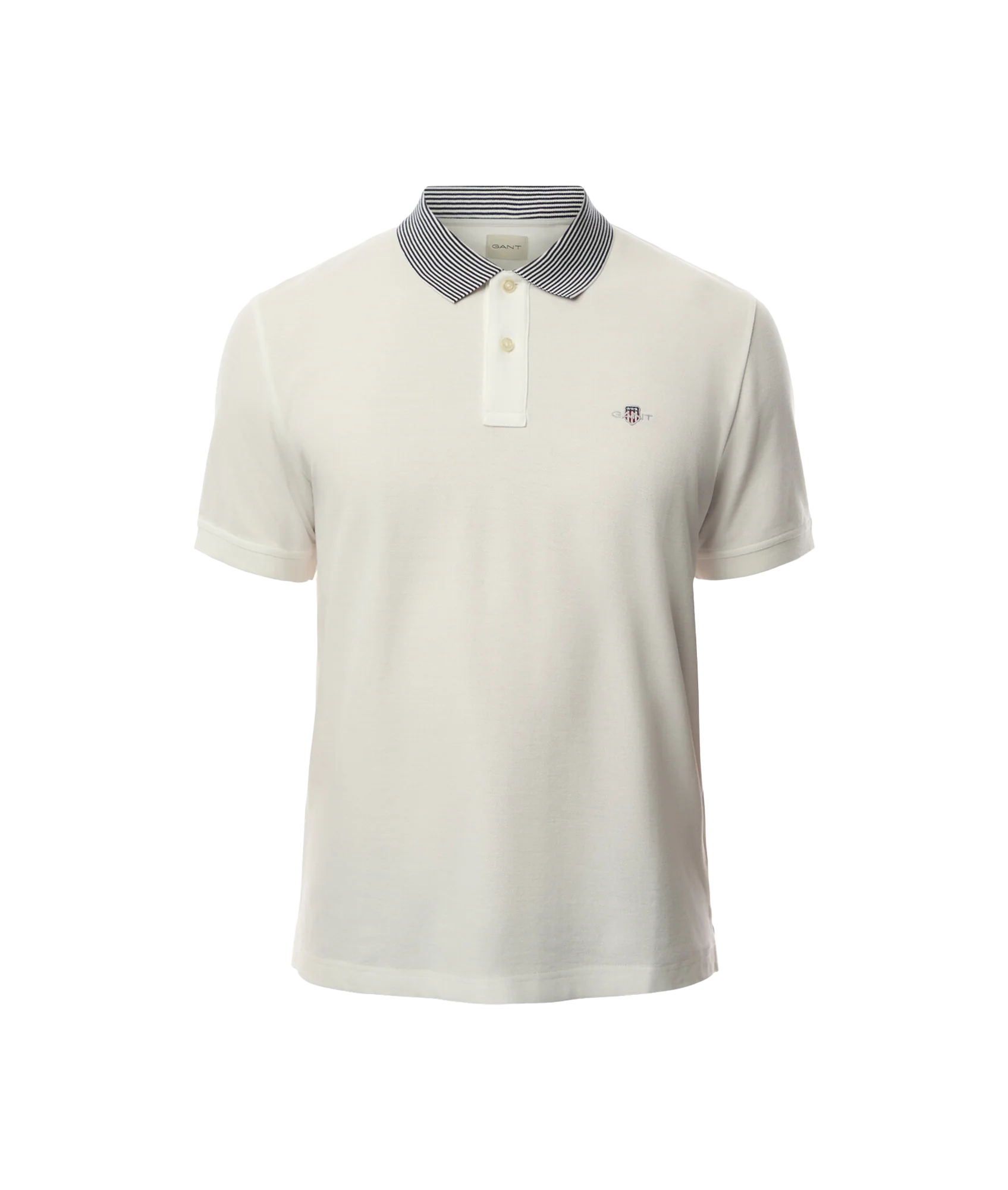 Tipping Detail Polo - Cream
