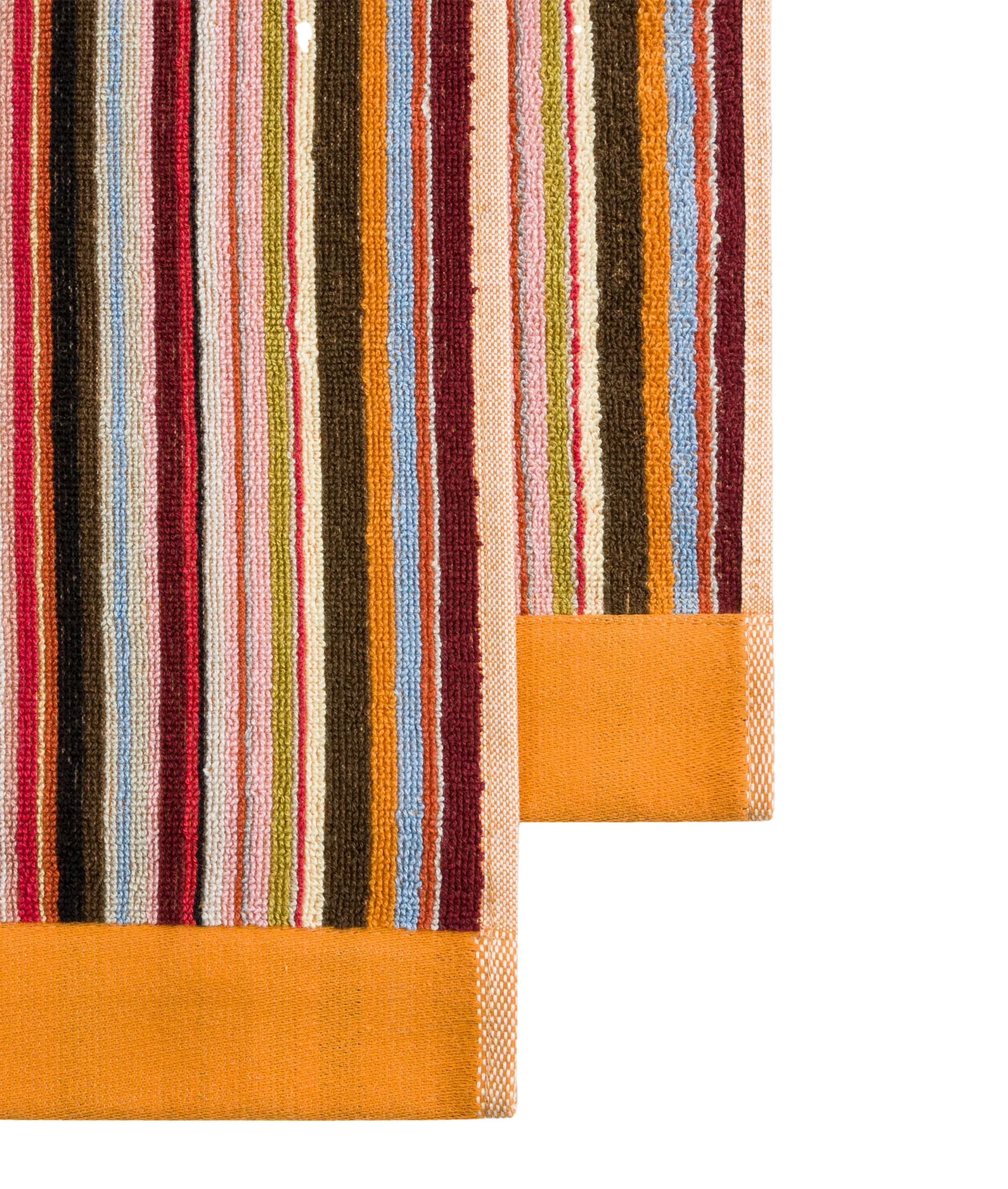 Towel Medium Sig Strp - Multi Coloured - Image 3