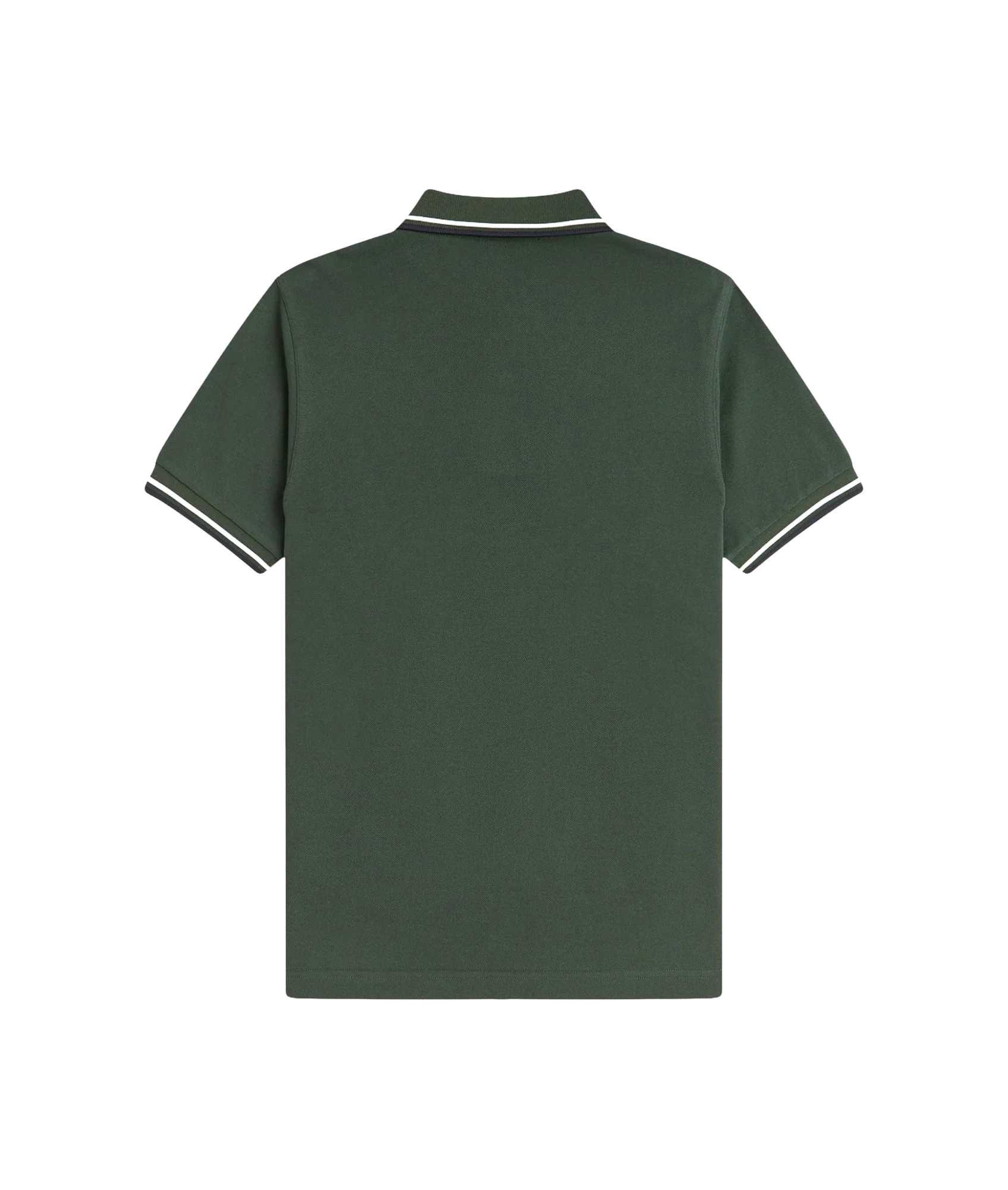 Twin Tipped Fred Perry Shirt - Crtgrn/Snwt/Nvy - Image 2