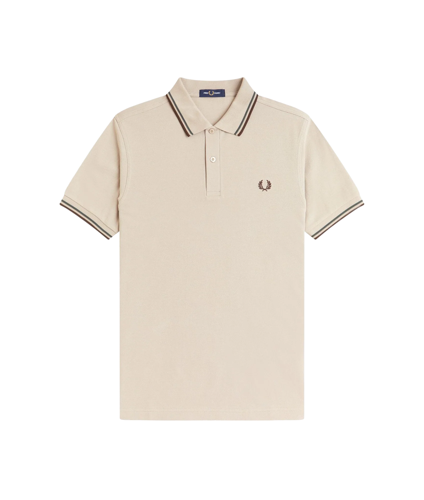 Twin Tipped Fred Perry Shirt - Wrmot/Crtgr/Btob