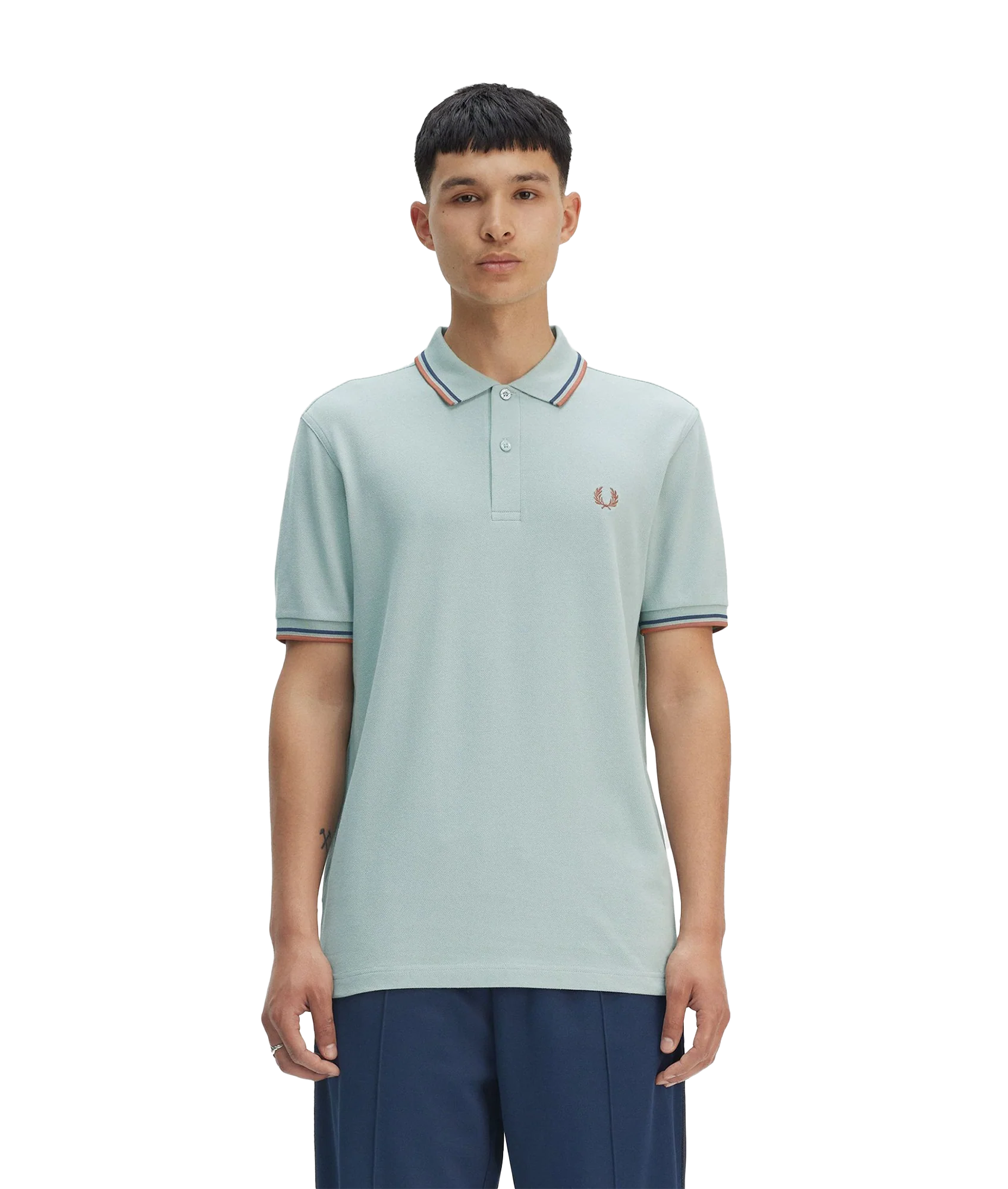 Twin Tipped Polo  - Blue - Image 3