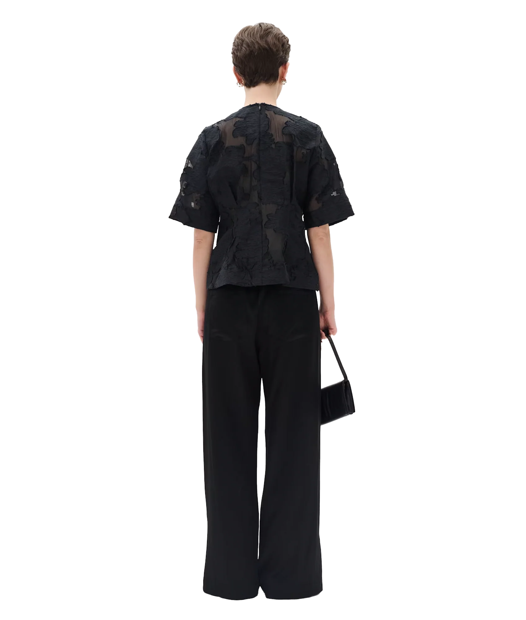 VestalW Top - Black - Image 4