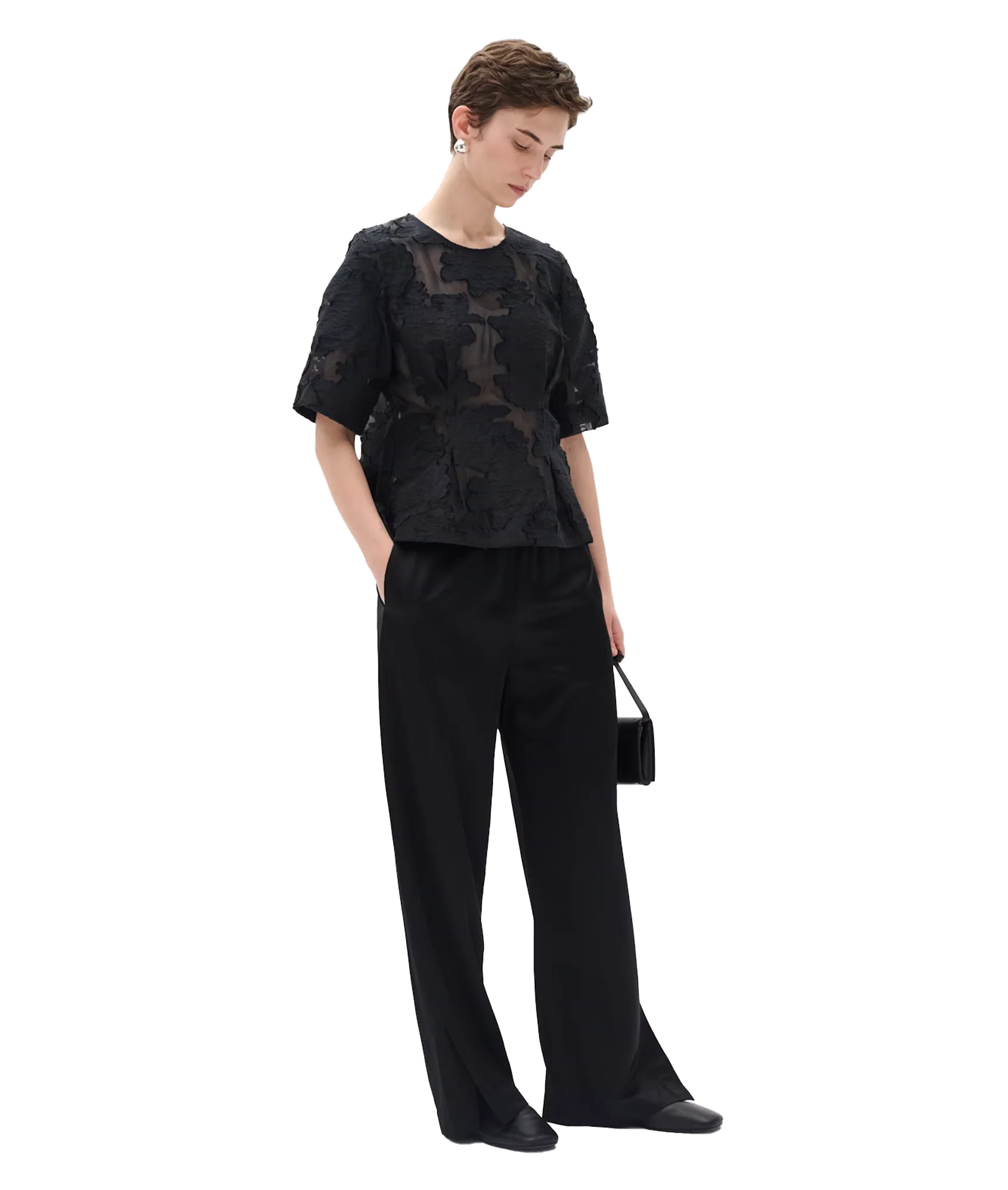 VestalW Top - Black - Image 5