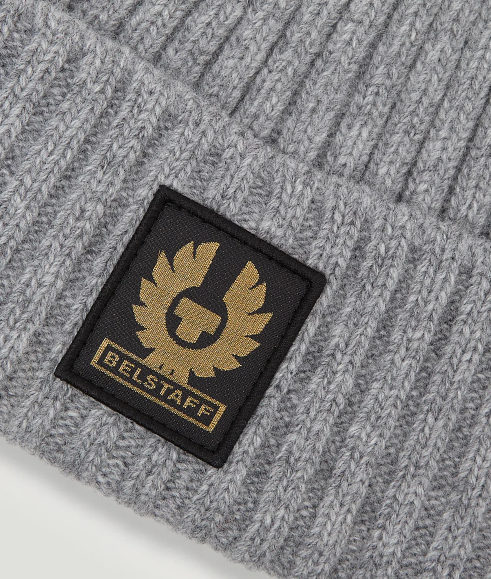 Watch Beanie Hat Pale Grey Melange - Image 4