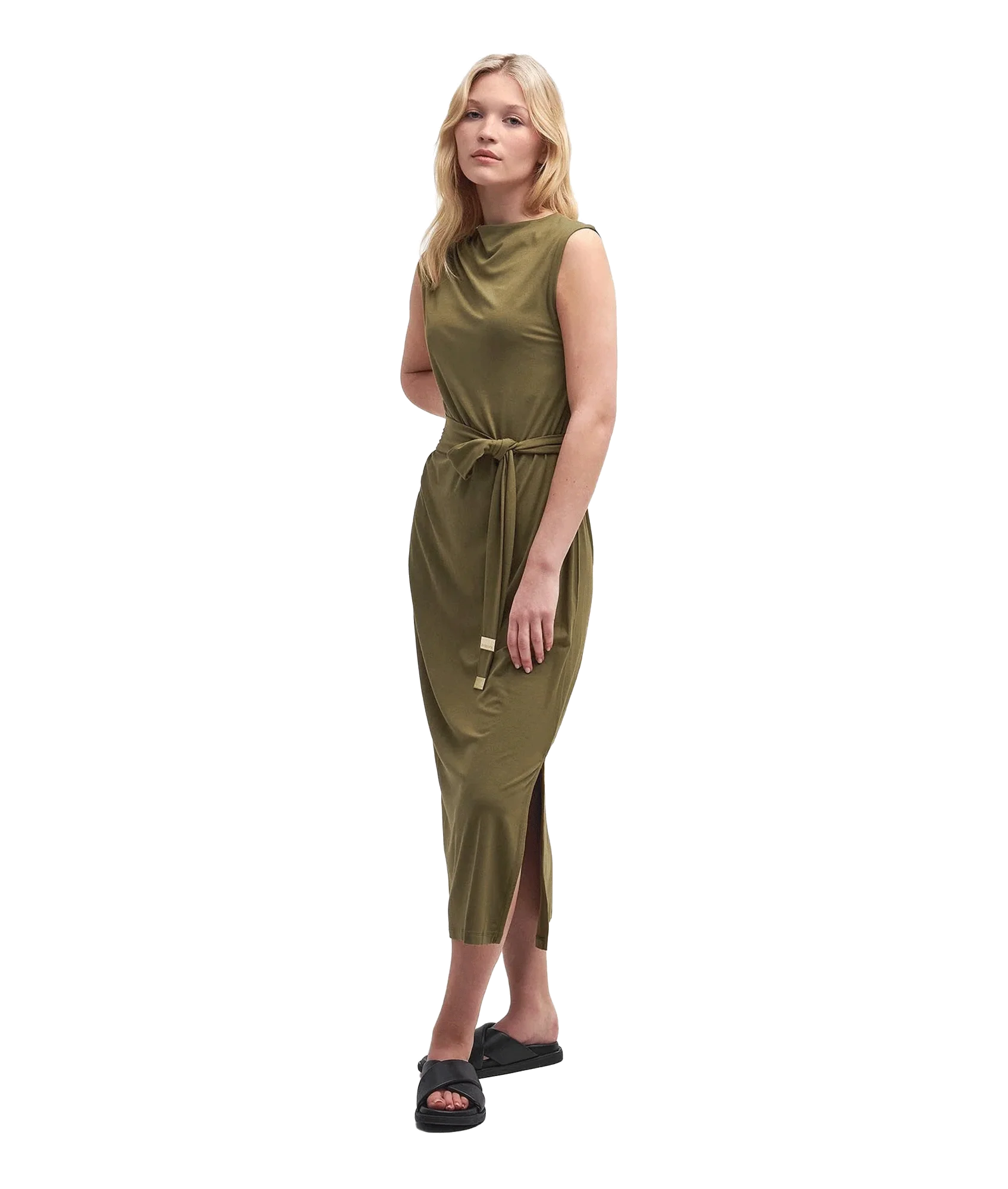 Courtney Midi Dress - Green - Image 3
