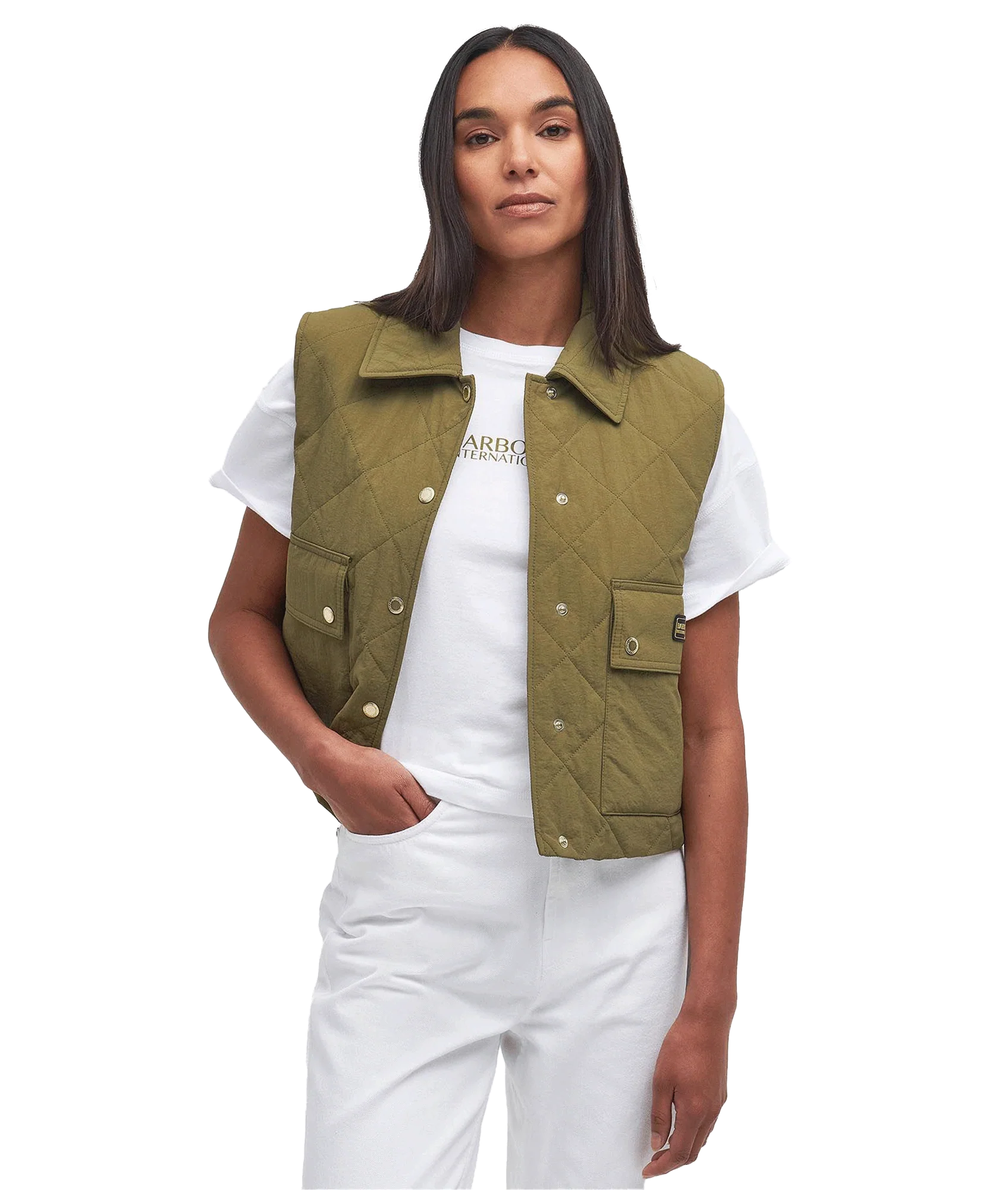 Mcrae Gilet - Green - Image 5