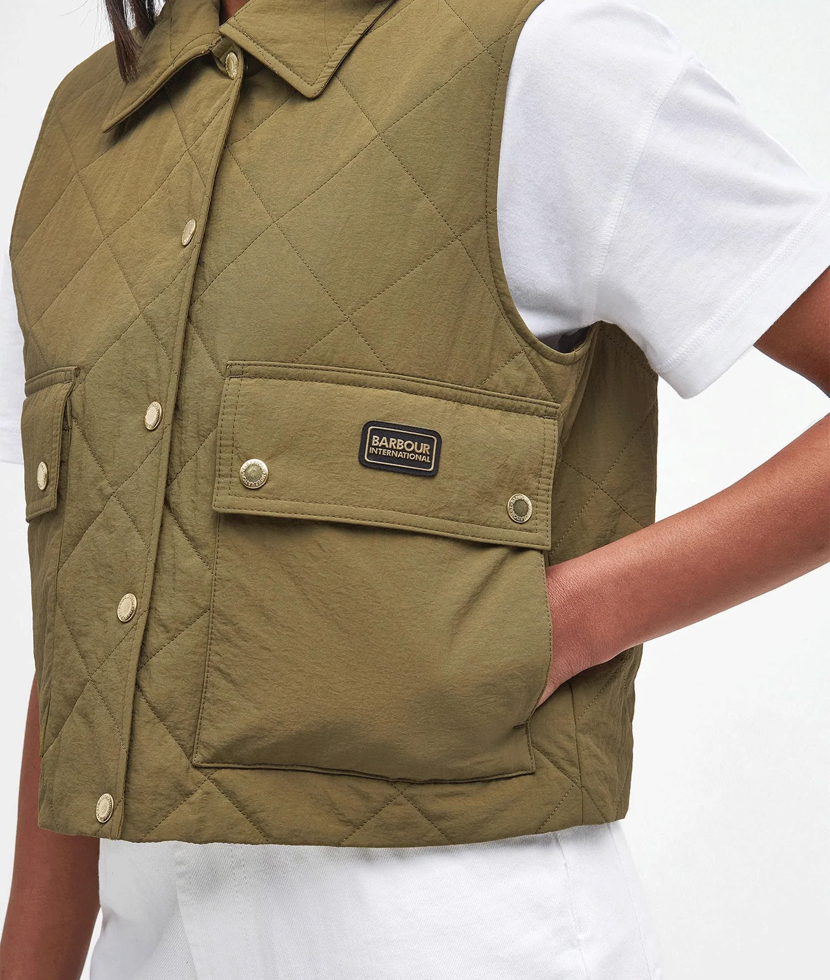 Mcrae Gilet - Green - Image 6
