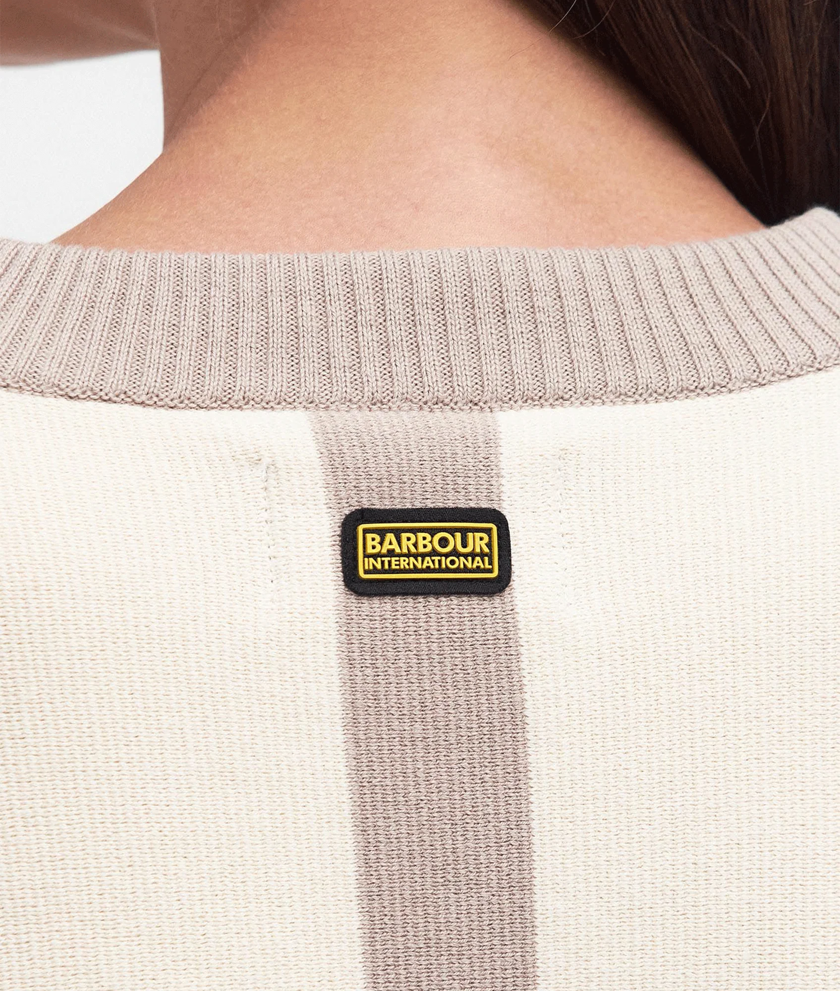 Hamilton Crew Neck Jumper - Beige - Image 6