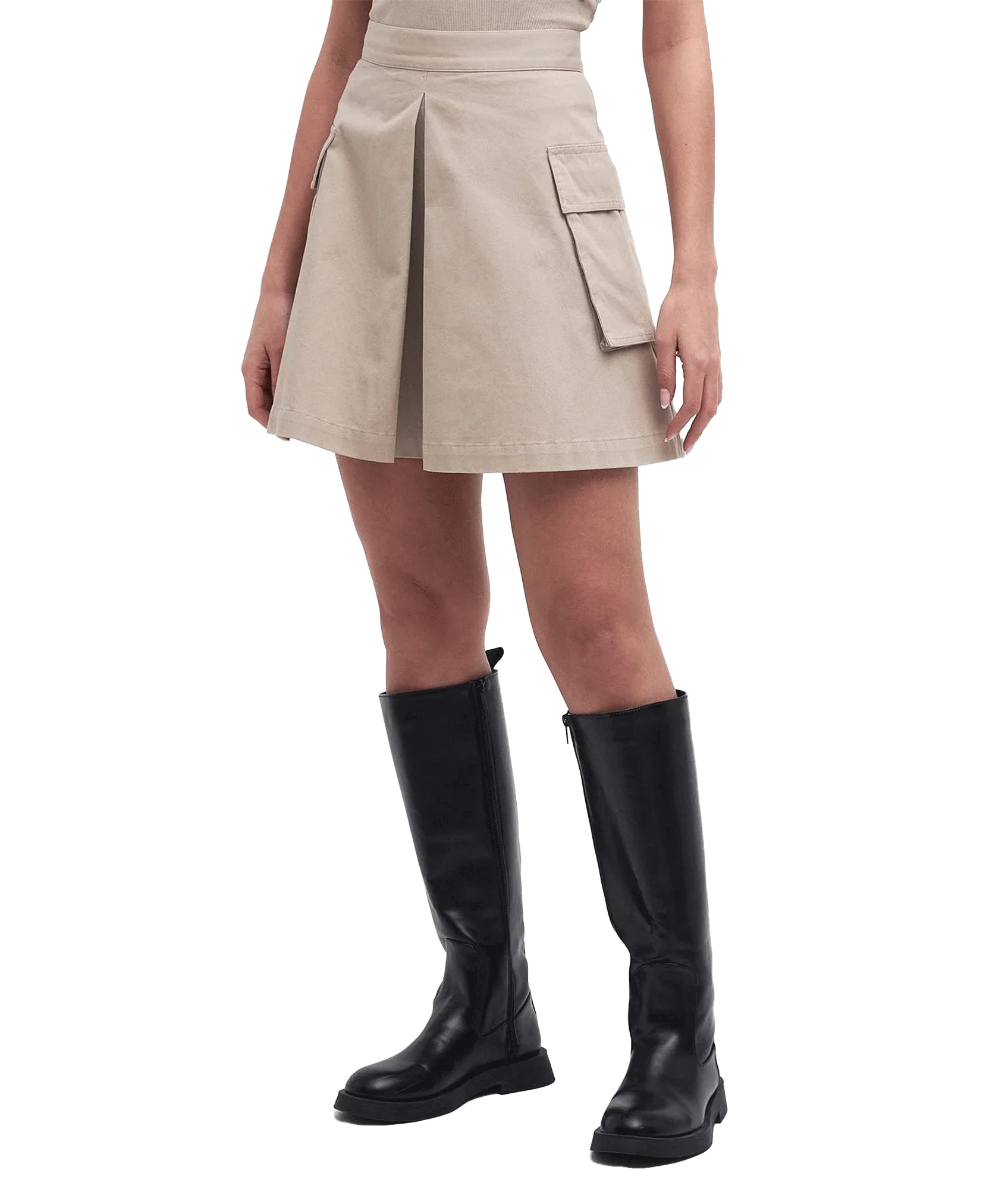 Kinghorn Mini Skirt - Beige - Image 3