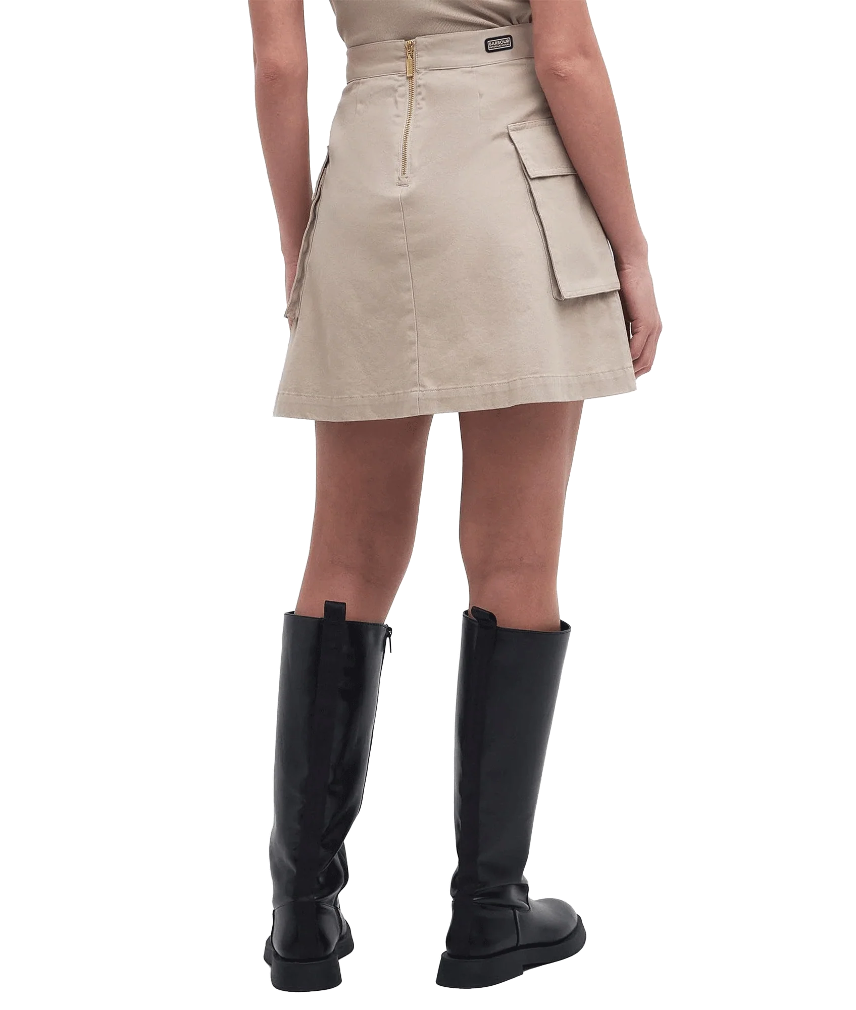 Kinghorn Mini Skirt - Beige - Image 4