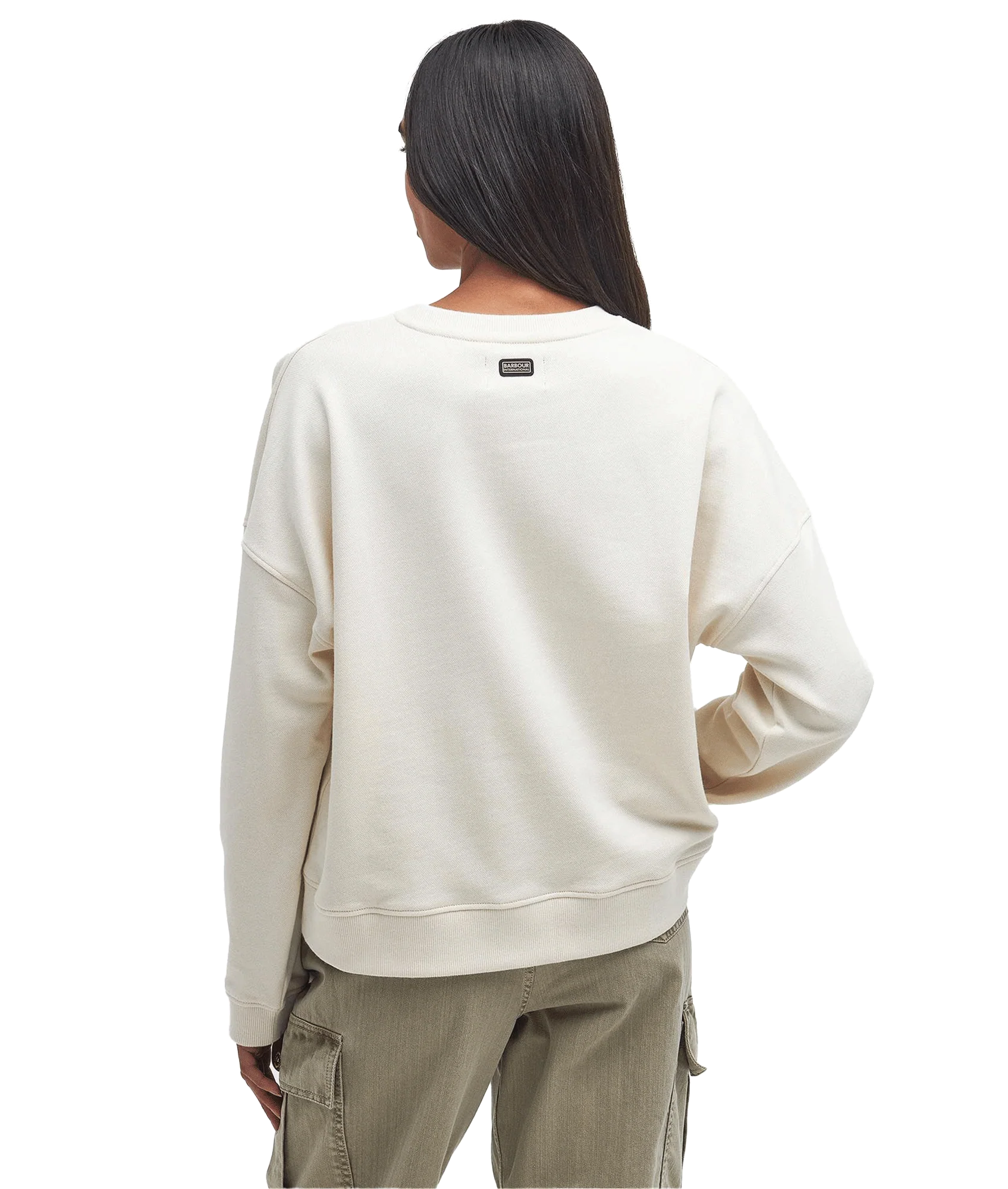 Carla Logo Sweatshirt - Cream - Image 5