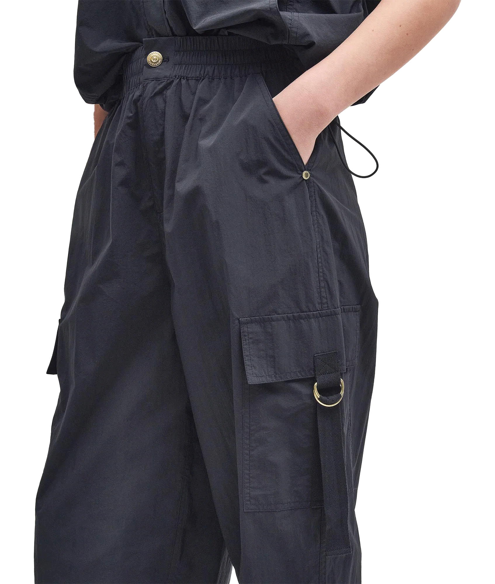 Carla Cargo Trousers - Black - Image 5