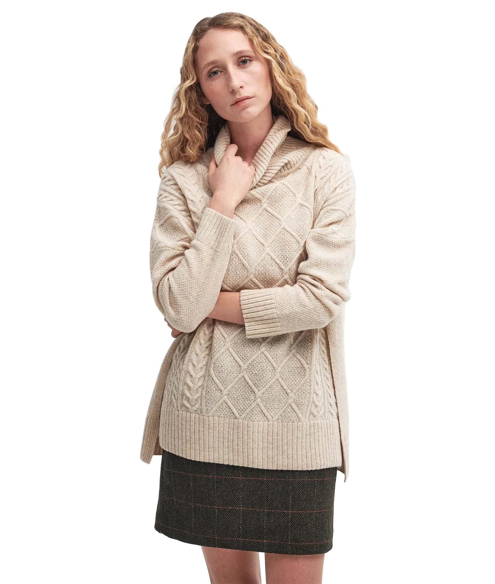 Burne Cape - Cream - Image 3