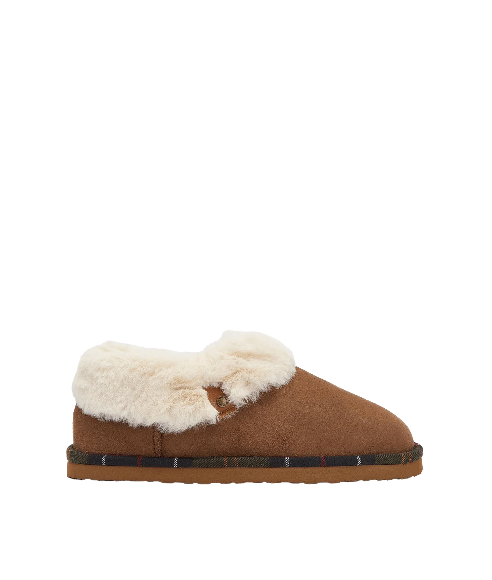 Eloise Slipper Boots - Brown