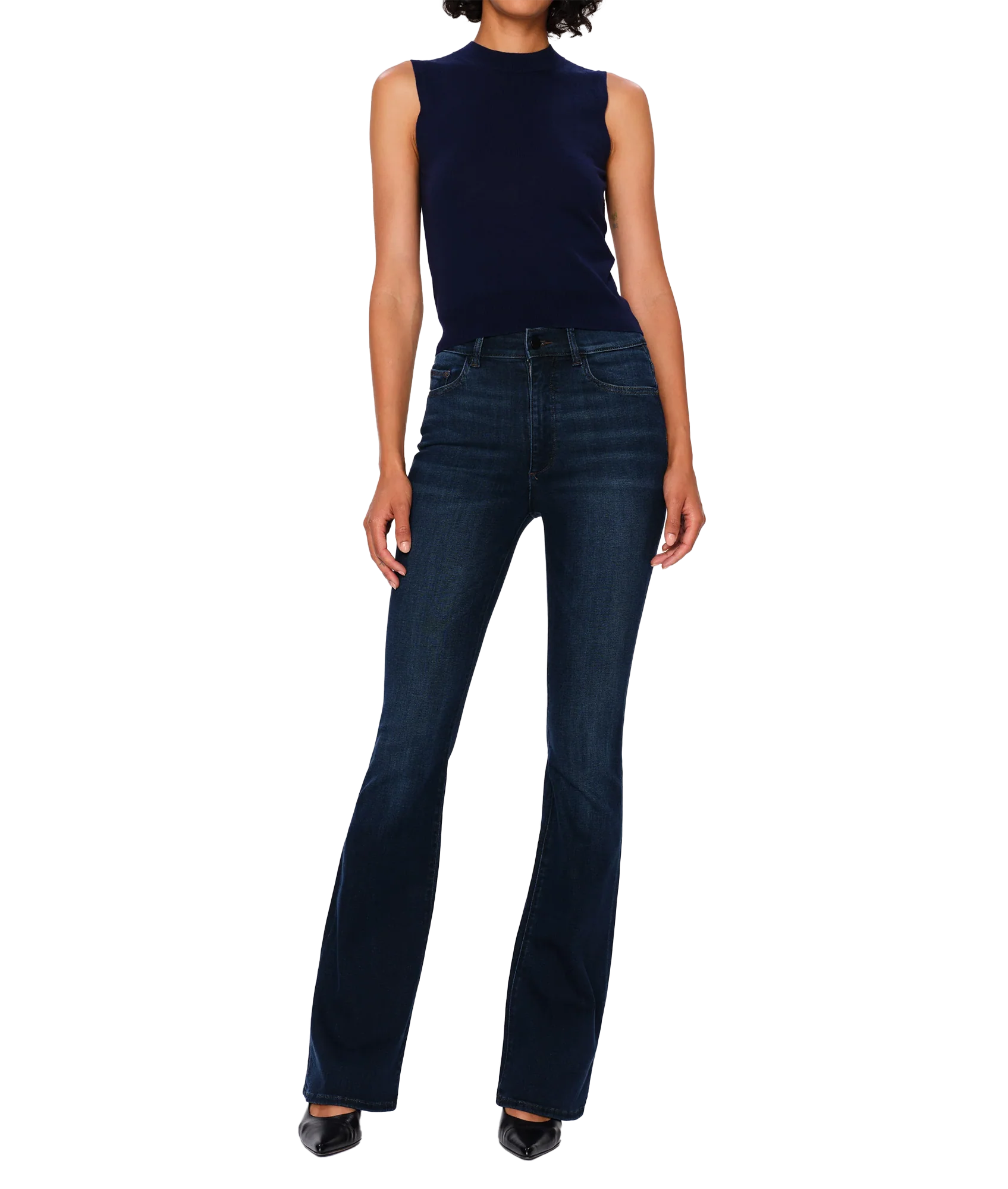 Bridget Boot High Rise Instasculpt - Navy - Image 2