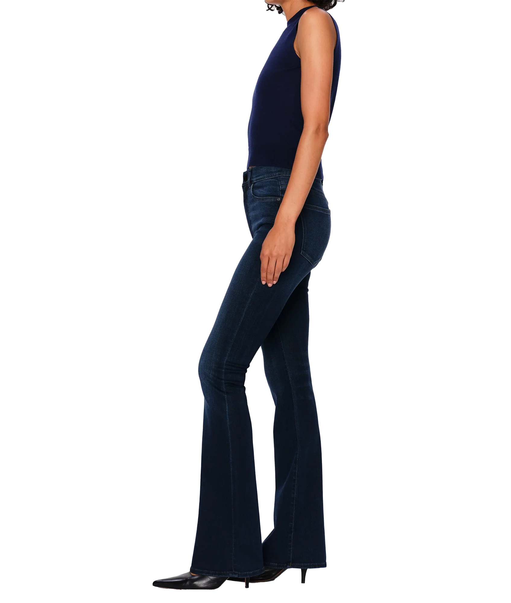 Bridget Boot High Rise Instasculpt - Navy - Image 4