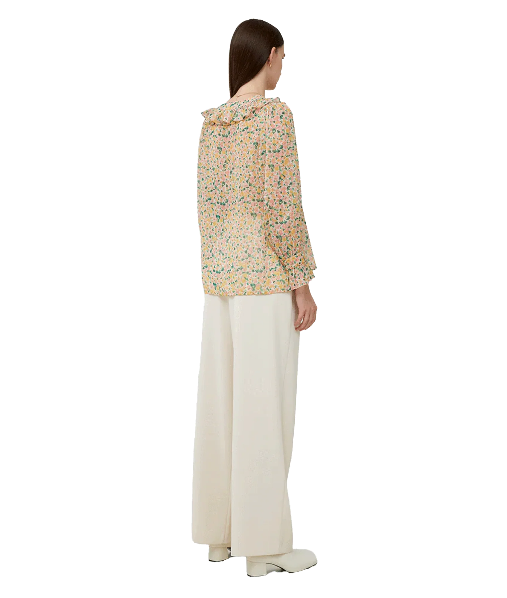 Aleezia Hallie Crinkle Shirt - Multi - Image 3