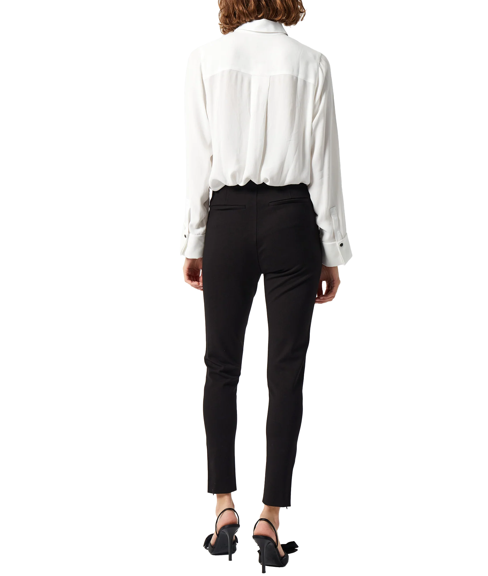 Xia Ponte Jersey Leggings - Black - Image 4