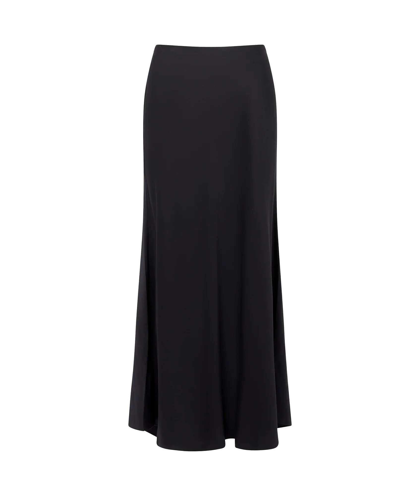 Ennis Satin Skirt - Black