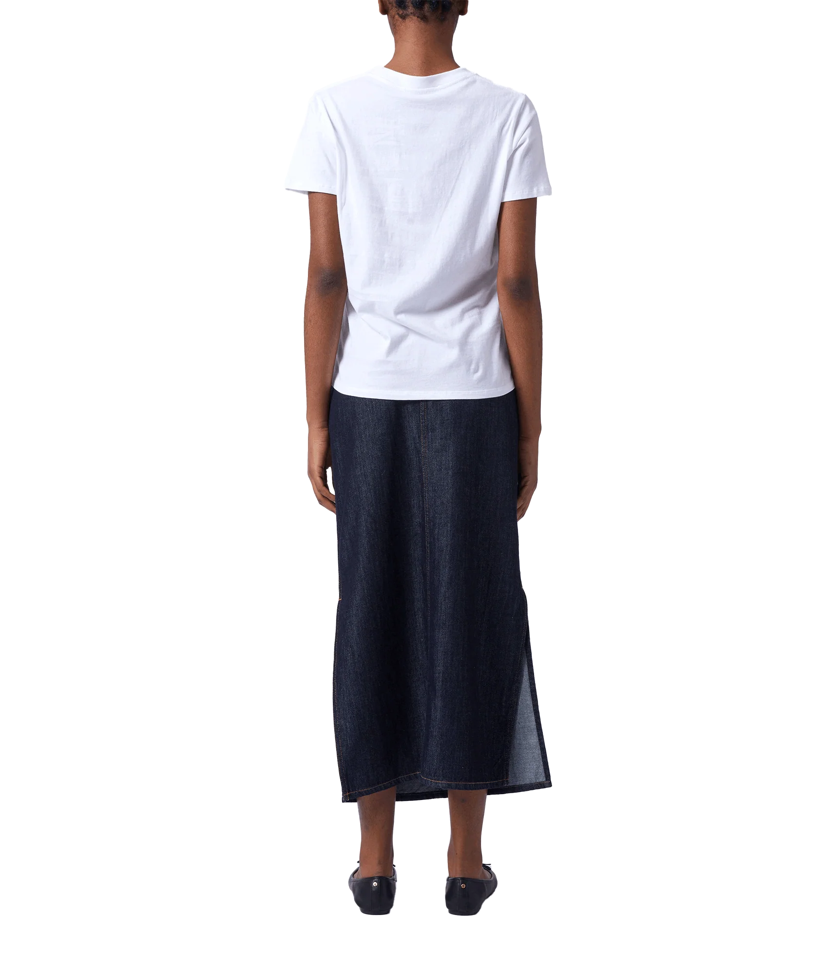 Bow Graphic T-Shirt - White - Image 4