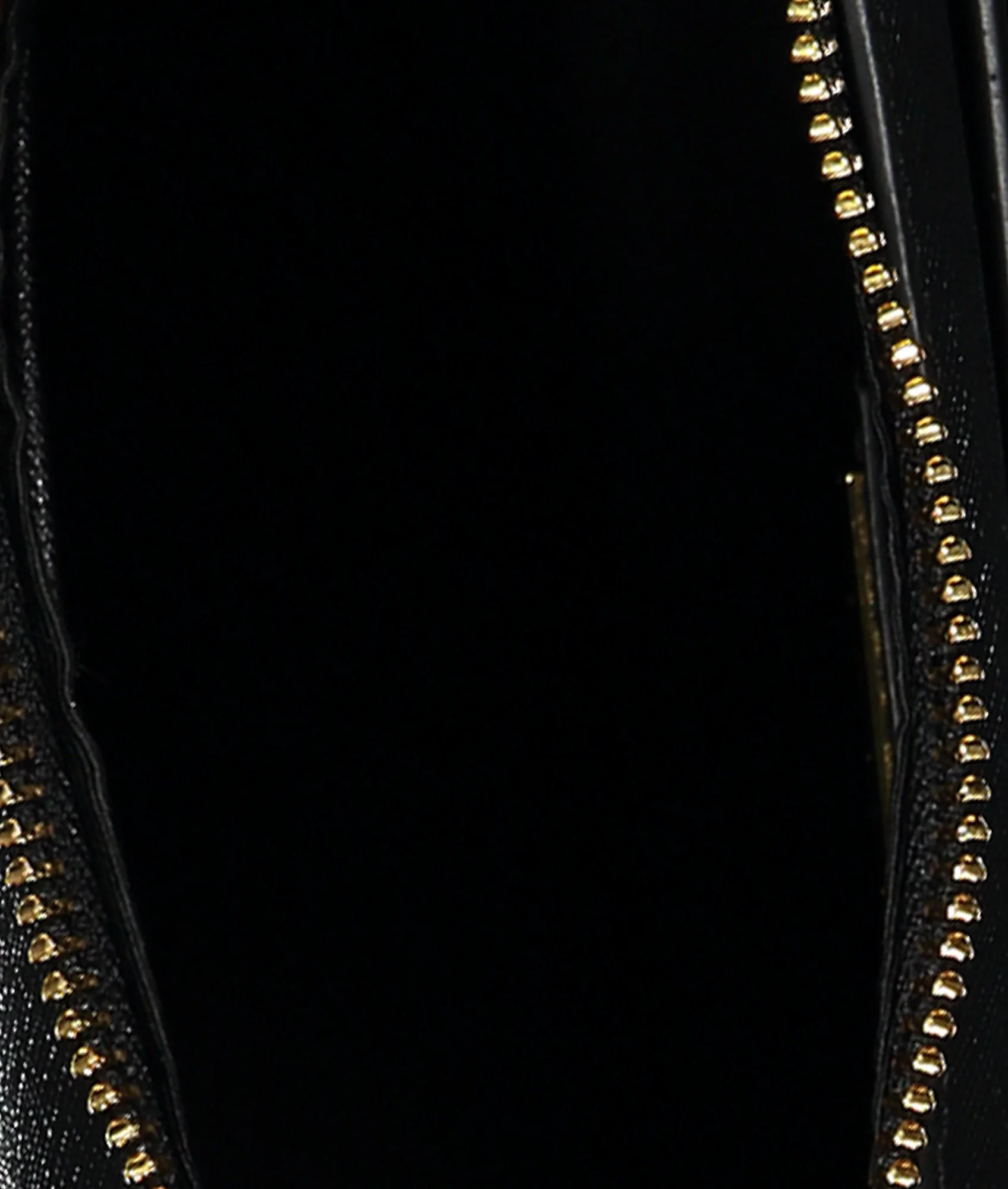 Crosshatch Leather Medium Danni Bag - Black - Image 5