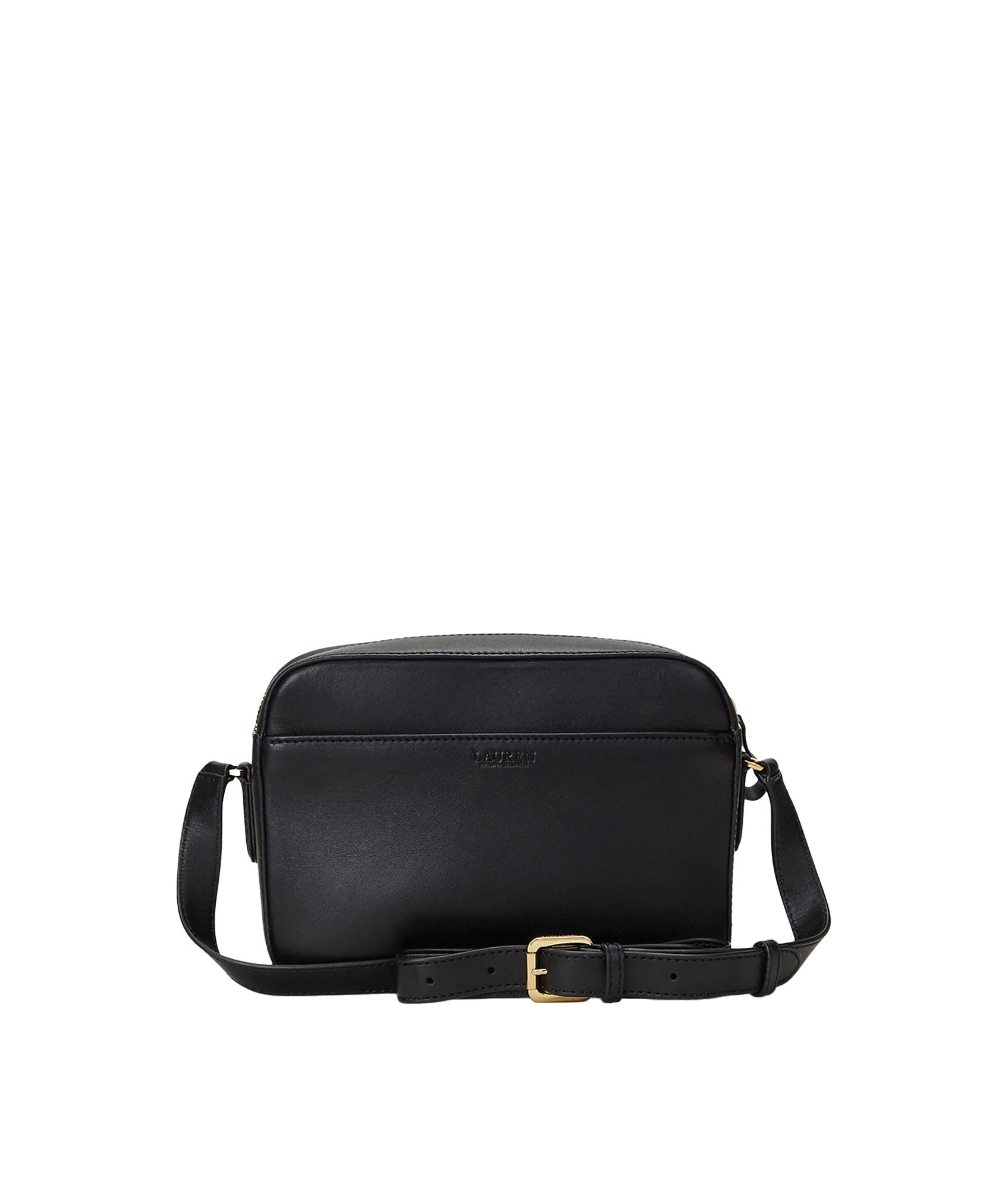 Leather Medium Marcy Camera Bag - Black - Image 4