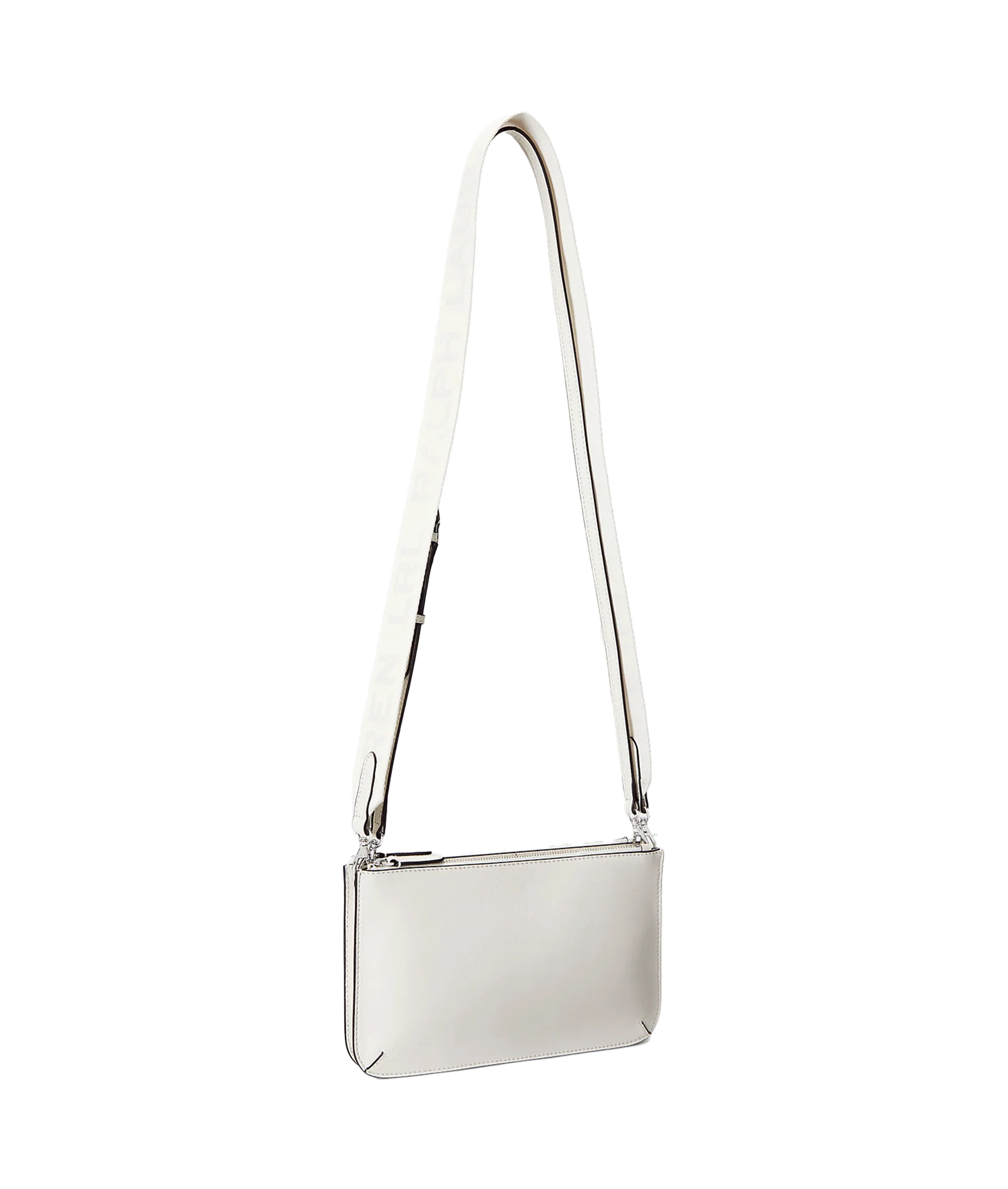 Leather Medium Landyn Crossbody Bag - White - Image 4