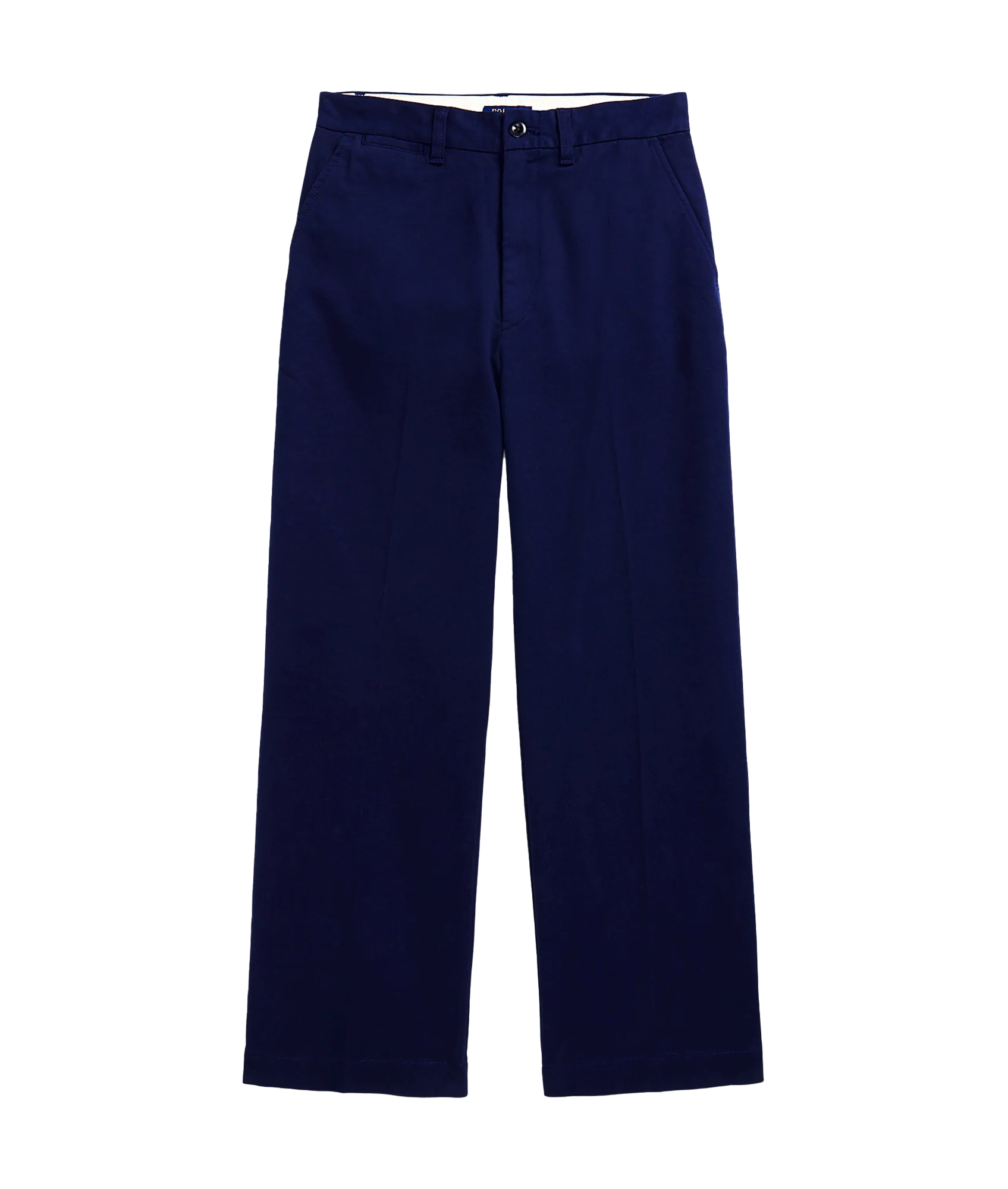 Chino Wide-leg Pant - Navy