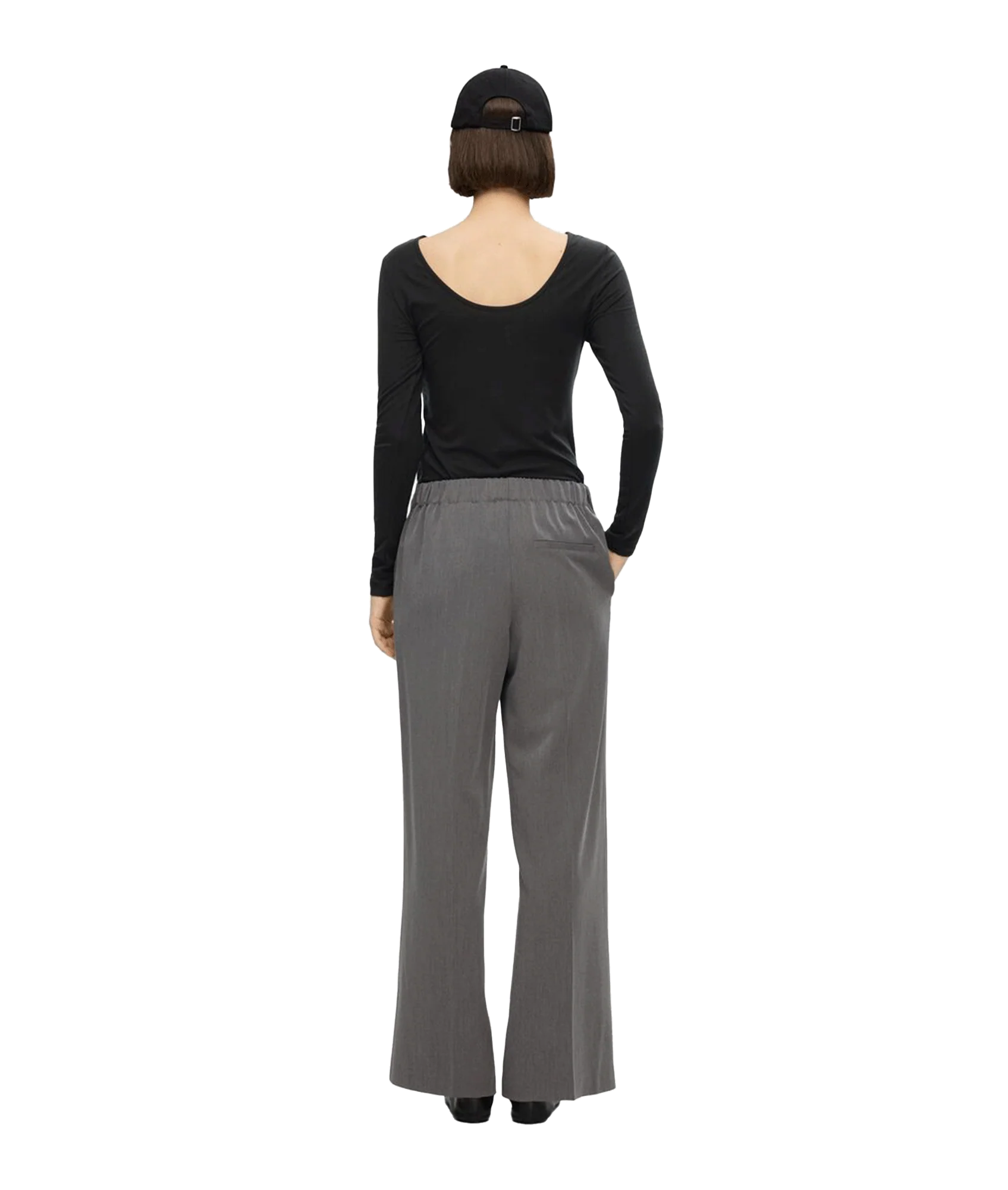 Reversible Long-sleeved T-shirt - Black - Image 6