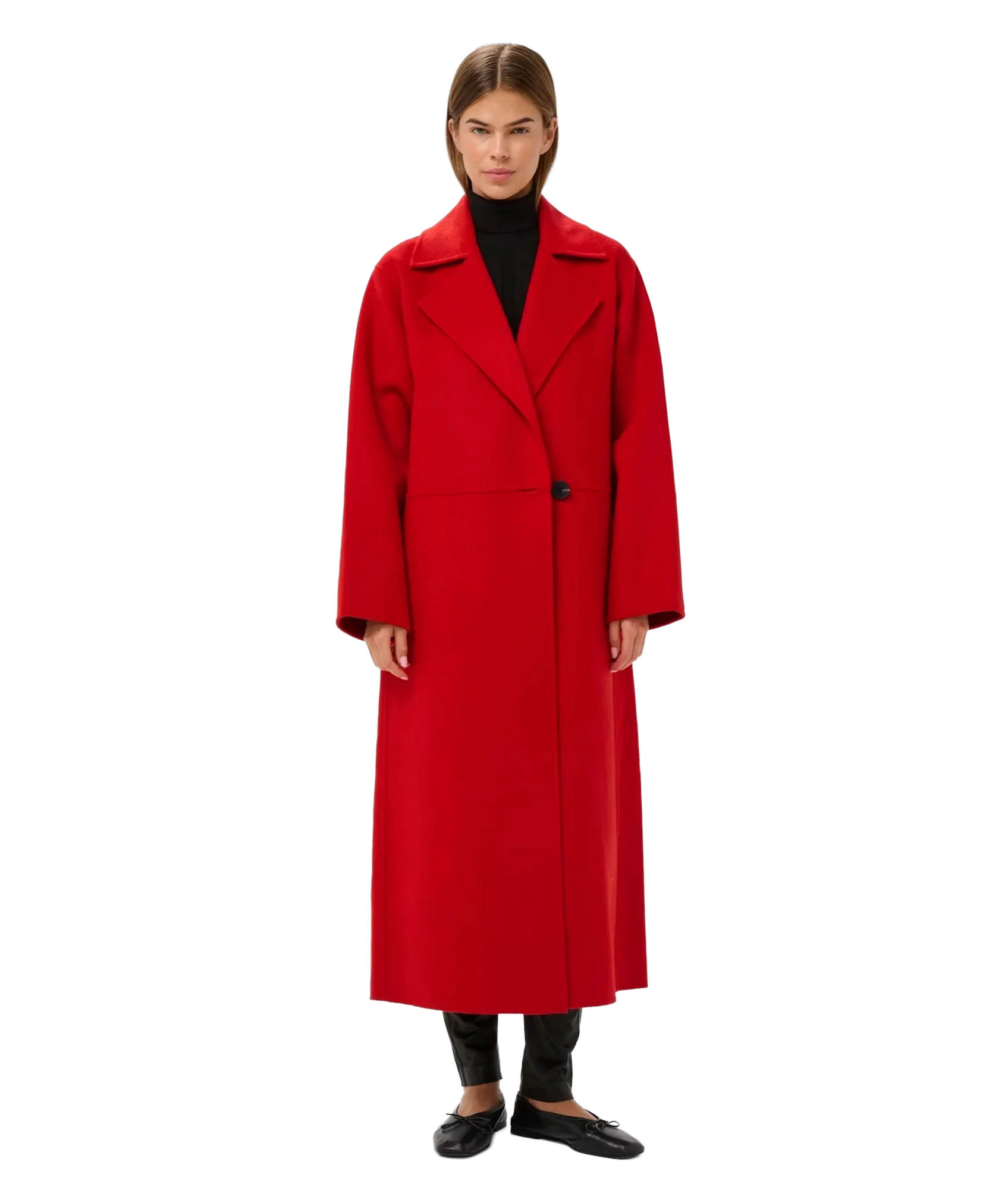 YillaIW Long Coat - Cranberry - Image 3