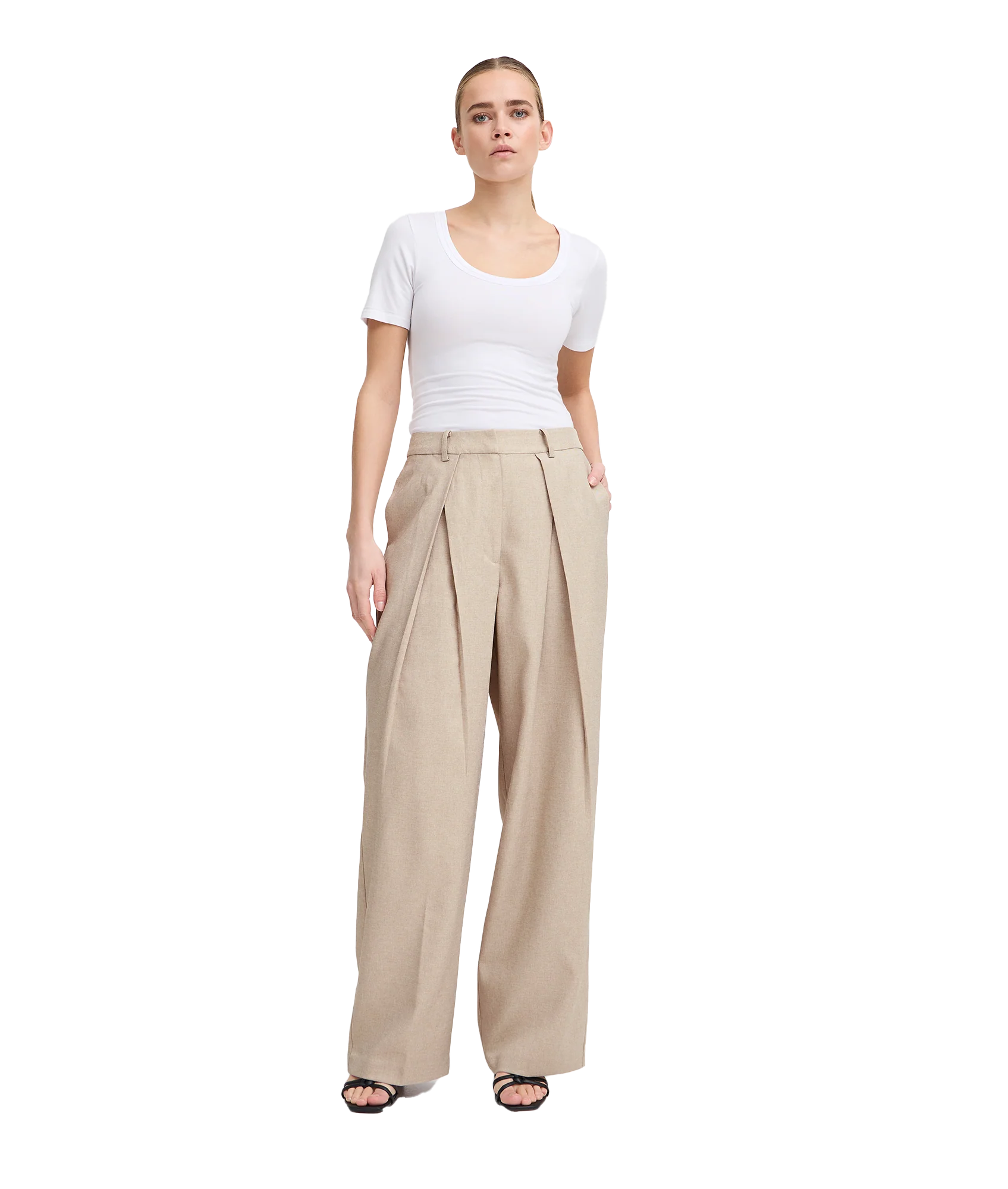 Zimmie Pant - Beige - Image 4