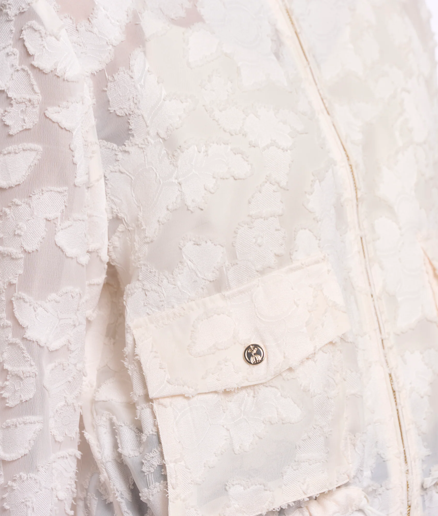 Zip Jacket - Snow White - Image 5